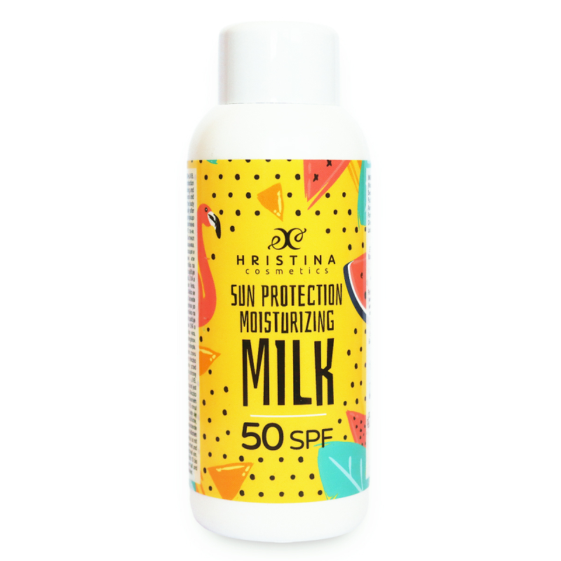 Hristina 50 SPF Prírodné hydratačné mlieko na opaľovanie 150 ml
