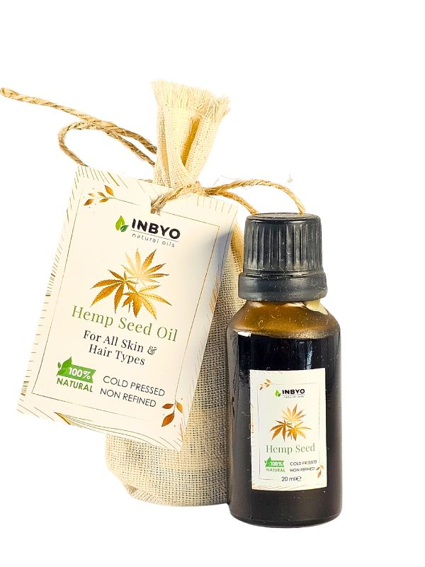 INBYO Prírodný živý konopný olej 20 ml