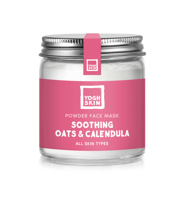 Порошковая маска для лица Yogh Soap, с коллоидным овсом, успокаивающая, 60 г