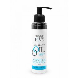Přírodní masážní olej vanilková zmrzlina 100 ml