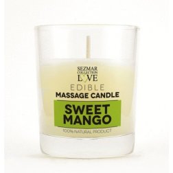 Naturalna świeca do masażu mango 100 ml