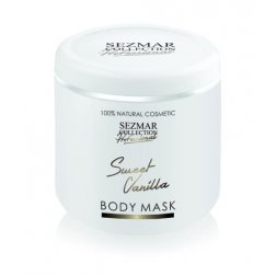 Natürliche Gesichts- und Körpermaske süße Vanille – 500 ml