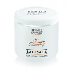 Natürliches Badesalz Orange & Zimt 500 g