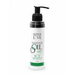 Naturalny olejek do masażu mięta pieprzowa icy mojito 100 ml