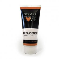 Prírodný intímny sprchový gél s afrodiziakami ultrasense 200 ml