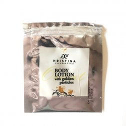 Naturalne mleczko do ciała ze złotymi cząsteczkami 5 ml