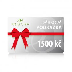 Elektronická dárková poukázka 1500 kč