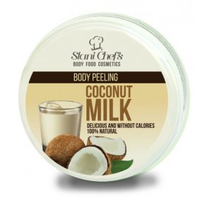 Peeling naturale corpo aI latte di cocco con sale marino 250 ml