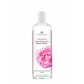 Prírodná organická kvetová voda s damašskou ružou 200 ml