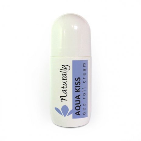 Prírodný dezodorant roll on krém aqua kiss 50 ml 