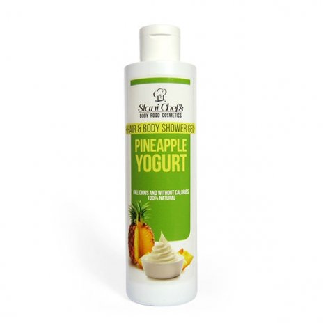 Prírodný sprchový gél na vlasy a telo jogurt s ananásom 250 ml 