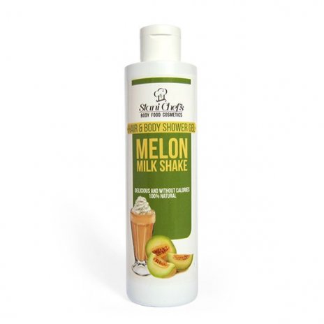 Gel doccia naturale per corpo e capelli milk shake al melone 250 ml 