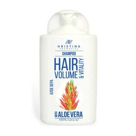 Shampoo naturale aloe vera per capelli folti e sani 200 ml 