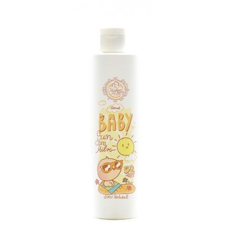 Natürliche Sonnenmilch für Babys SPF 50 - 250 ml 