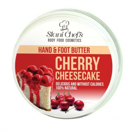 Crema naturale per mani e piedi cheesecake alla ciliegia 100 ml 