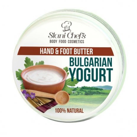 Natürliche Hand- und Fußcreme bulgarischer Joghurt 100 ml 