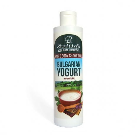 Gel doccia naturale per corpo e capelli allo yogurt bulgaro 250ml 