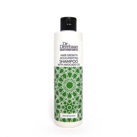 Shampoo naturale per la crescita dei capelli con olio di avocado 250 ml 