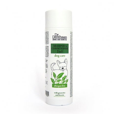 Shampoo und Conditioner mit grünem Tee und Freesien - frei von Allergenen 200 ml 