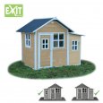 Zahradní cedrový domeček Exit Loft 150 přírodní