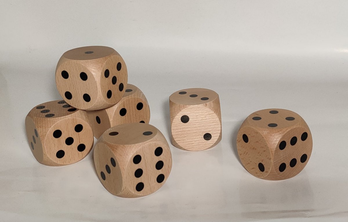 Hra dřevěné kostky pro děti