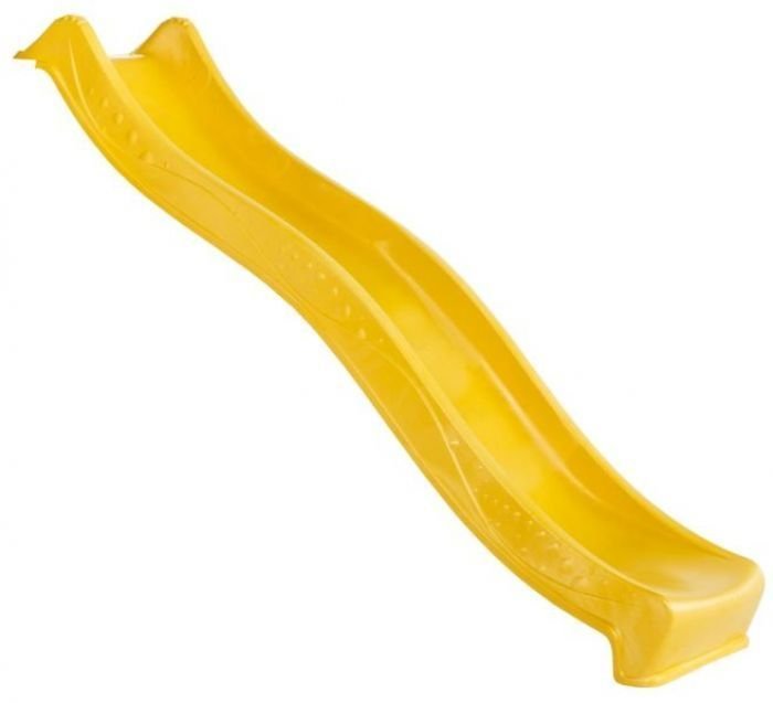 Skluzavka 220 cm žlutá s přípojkou na vodu