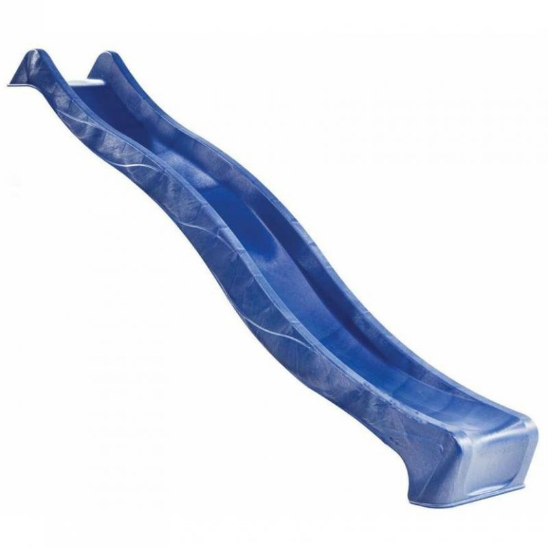 Skluzavka 300 cm modrá s přípojkou na vodu