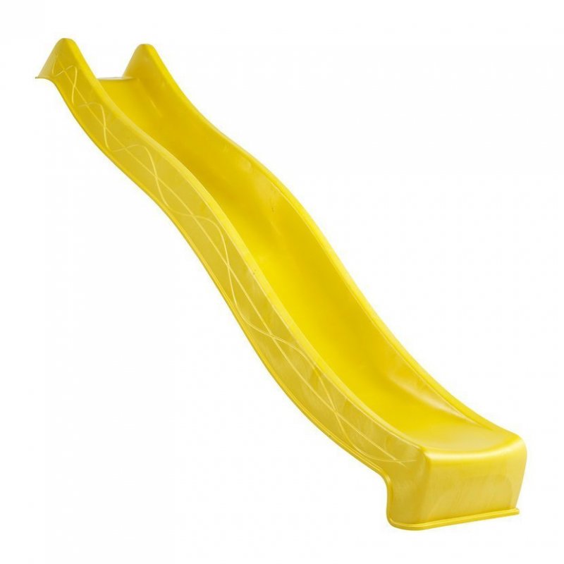 Skluzavka 300 cm žlutá s přípojkou na vodu