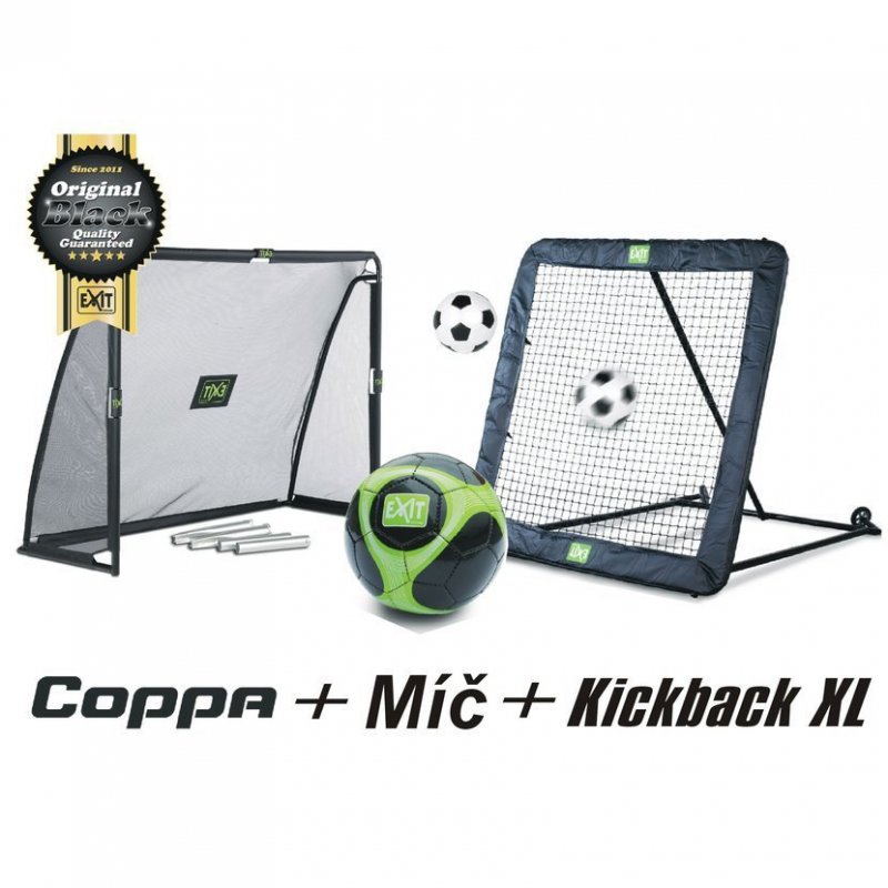 Fotbalový set XL branka + nahrávač
