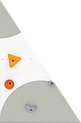 BLOCKids venkovní - ⭐ samostatná deska k dětské stěně na lezení ⭐ trojúhelník pravý