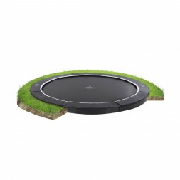 Trampolína EXIT Supreme Ground Level 305 cm Černá