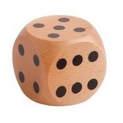 Náhradní dřevěná kostka pro děti 5,4 cm