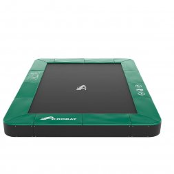 Trampolína Primus Premium 335 x 244 cm, zelená - vhodná pro veřejný sektor