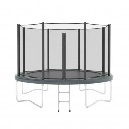 Trampolína Akrobat Orbit 427 cm, šedá (antracit)