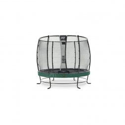 Trampolína EXIT Elegant Premium se sítí Deluxe 253 cm Zelená