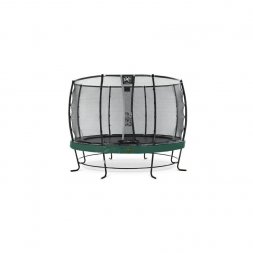 Trampolína EXIT Elegant Premium se sítí Deluxe 427 cm Zelená