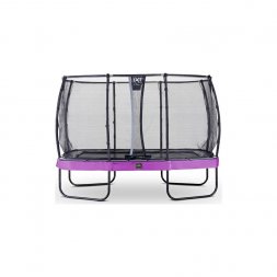 Trampolína EXIT Elegant Premium se sítí Deluxe 214 x 366 cm Fialová