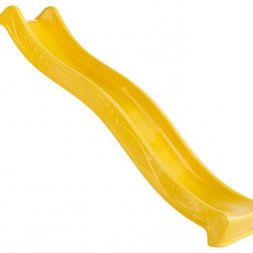 Skluzavka 220 cm žlutá s přípojkou na vodu