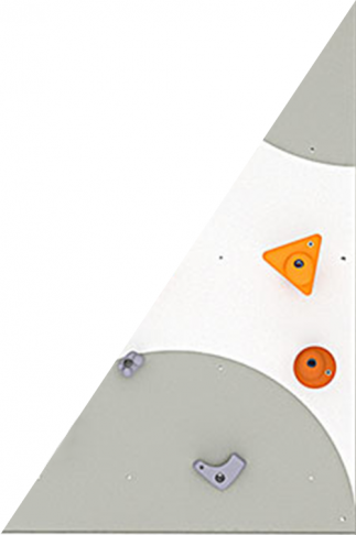 BLOCKids venkovní - ⭐ samostatná deska k dětské stěně na lezení ⭐ trojúhelník levý 