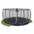Trampolína EXIT Supreme Ground Level 427 cm Černá s ochrannou sítí