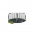 Trampolína EXIT InTerra Ground Level 366 cm s ochrannou sítí Zelená