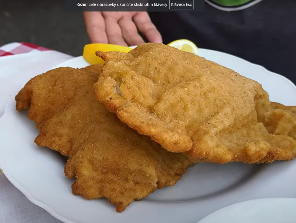 Vídeňský řízek Německo Hlavní chod Jedlíci na cestách