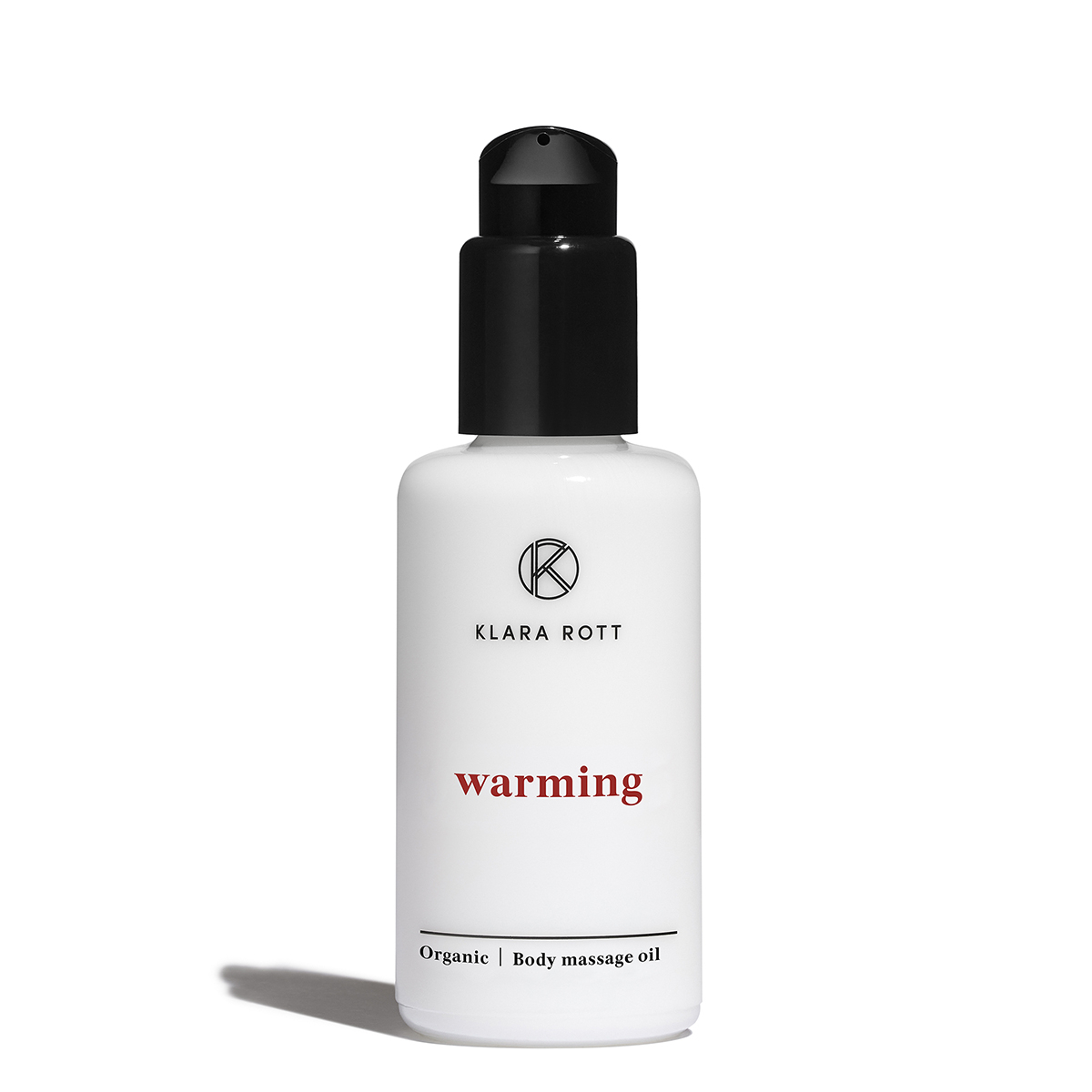 Relaxation Warming body massage oil Czech natural organic cosmetics