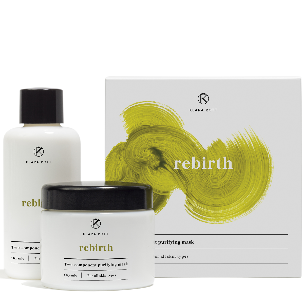 Rebirth - Two-component cleansing mask 
