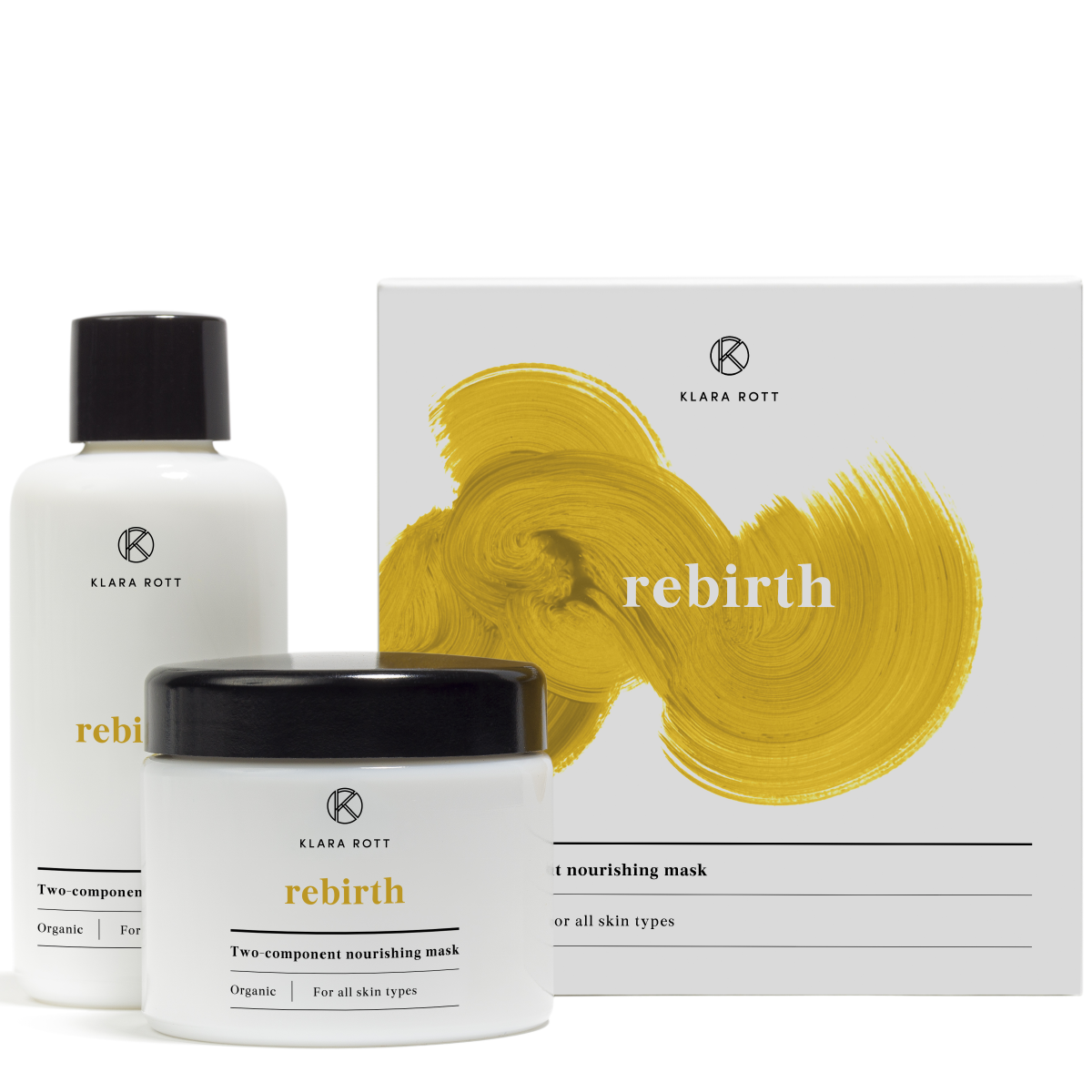 Rebirth - Two-component nourishing mask 