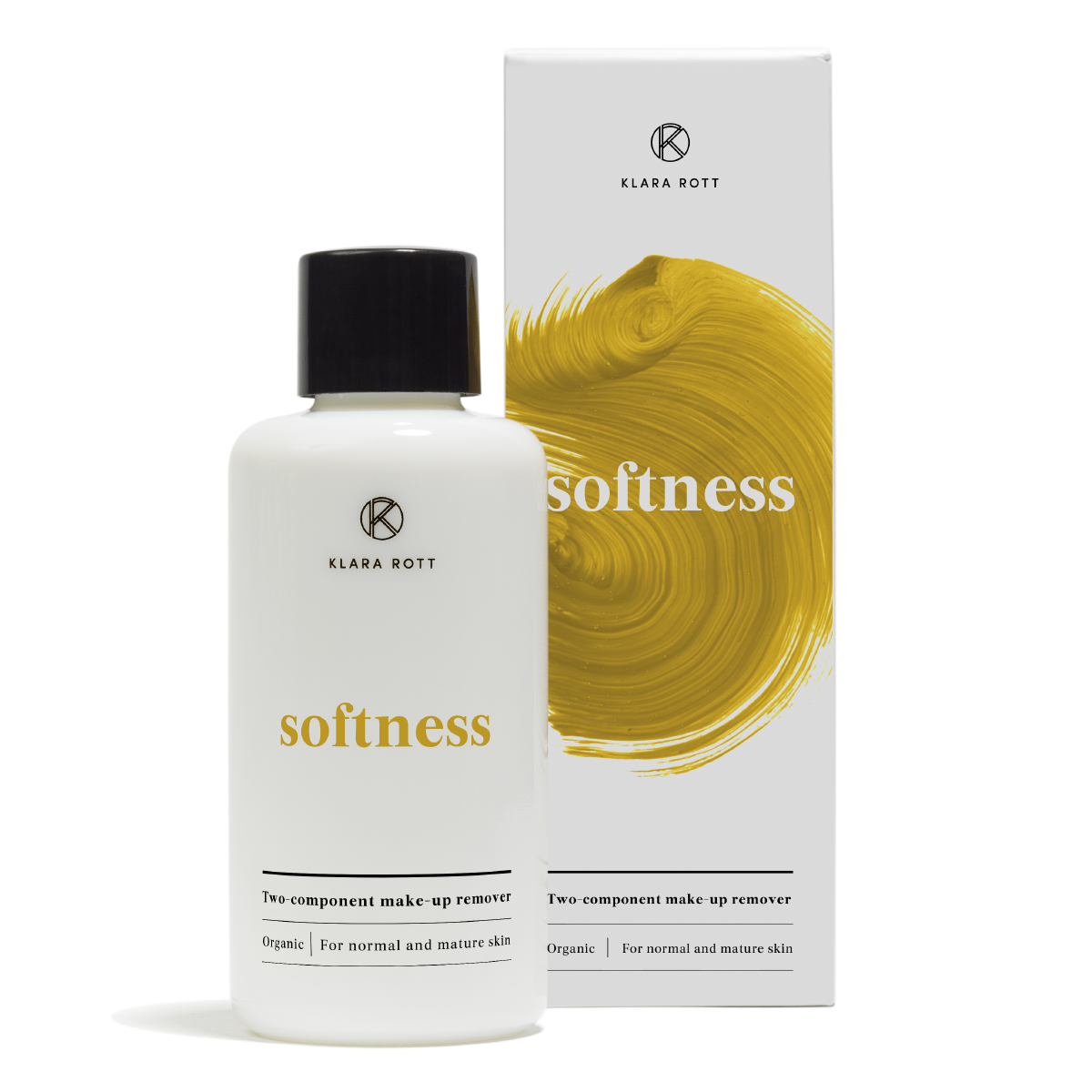 Softness - Nourishing two-component makeup remover 
