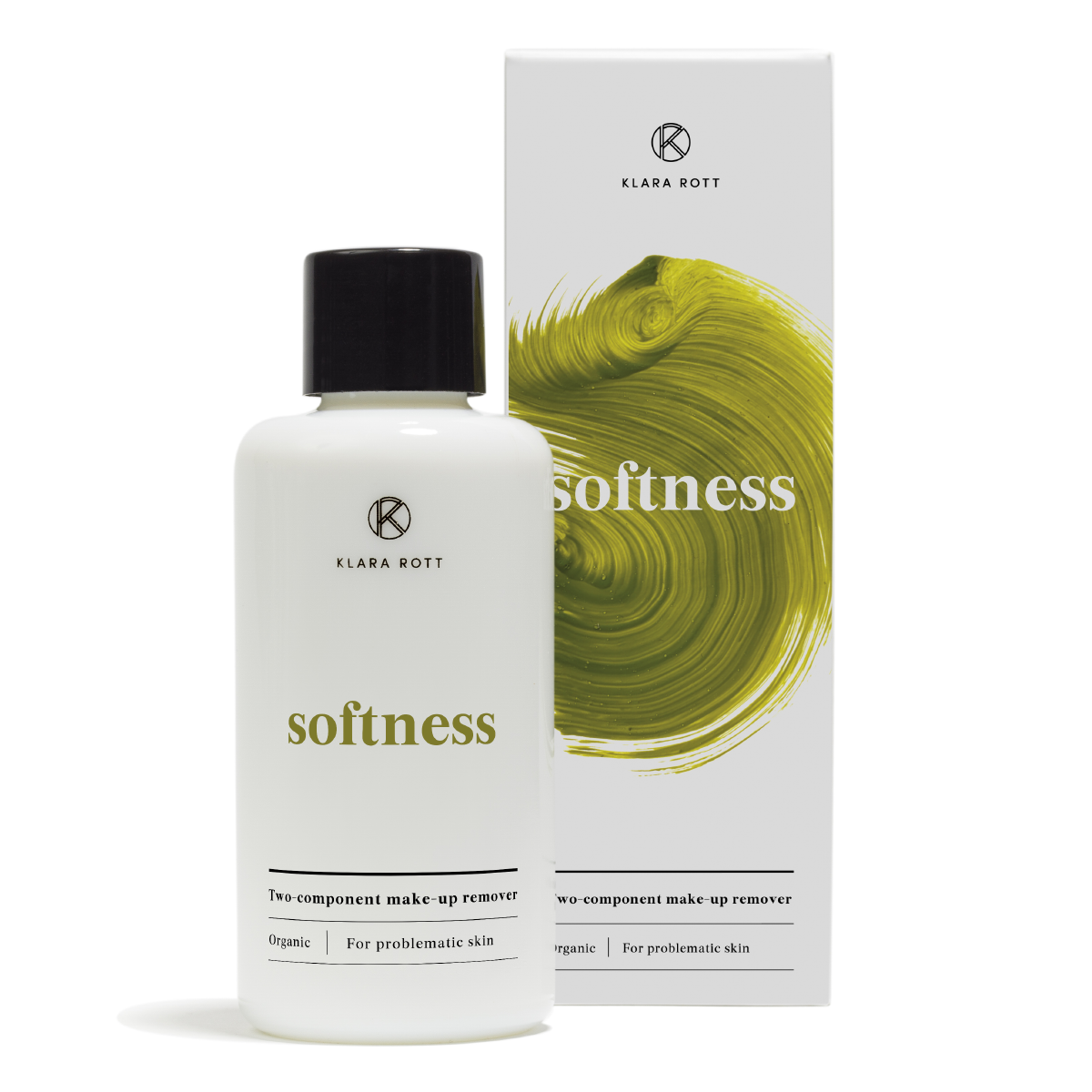 Softness - Nourishing two-component makeup remover for problematic skin 