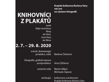 Knihovníci z plakátů aneb Když nemohou filmy do Varů musí Vary do filmu