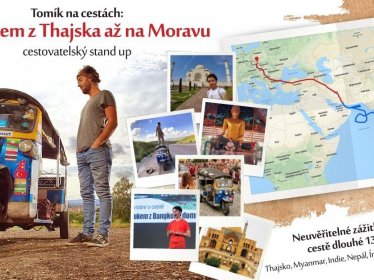 Tuktukem z Thajska až na Moravu