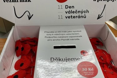Sbírka ke Dni veteránů